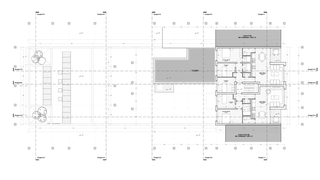 Impoved layout for second floor