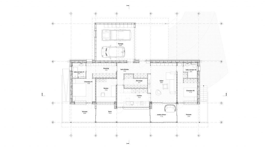 Silt house - House plan